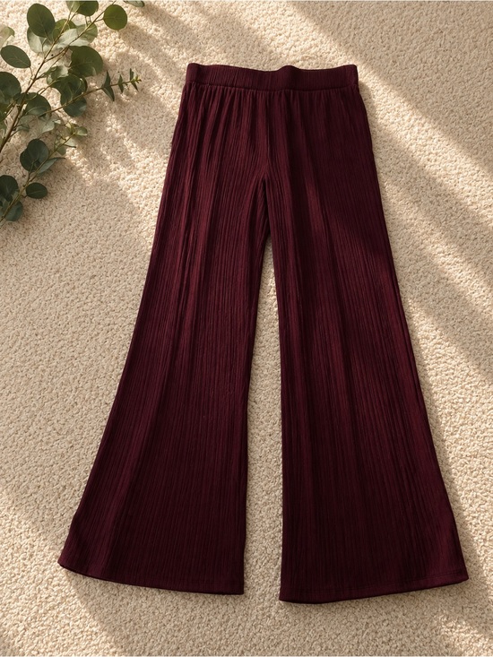 Tommy Hilfiger Other - Tommy Hilfiger Ribbed Sleepwear Top in Burgundy